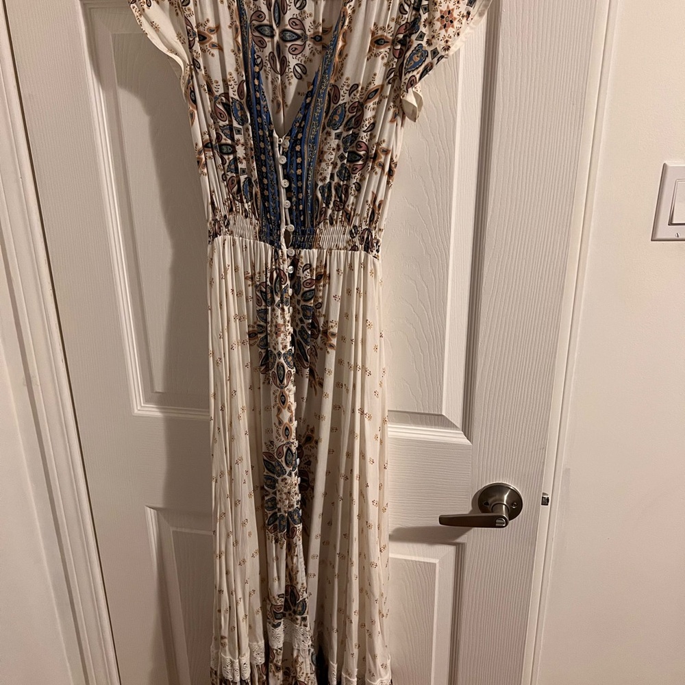 Button up Mid length Dress